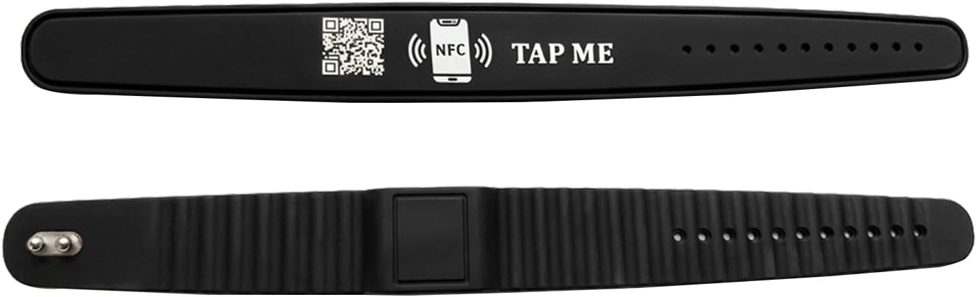 NFC Digital Business Card Wristband β Tap to Share β No App Required β Lifetime Analytics