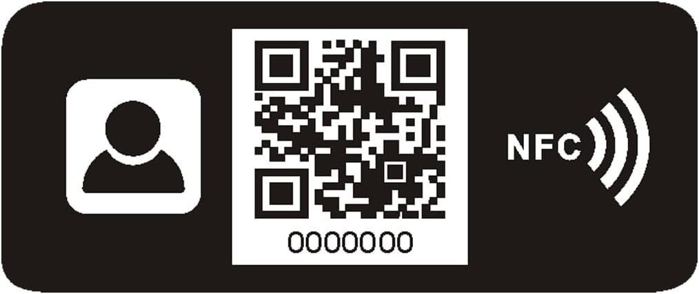 NFC Digital Business Card Phone Sticker β Tap to Share β Personalized Profile