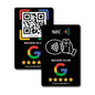 Smart Social Proof Card – NFC & QR Code – Wallet-Friendly, Review-Friendly