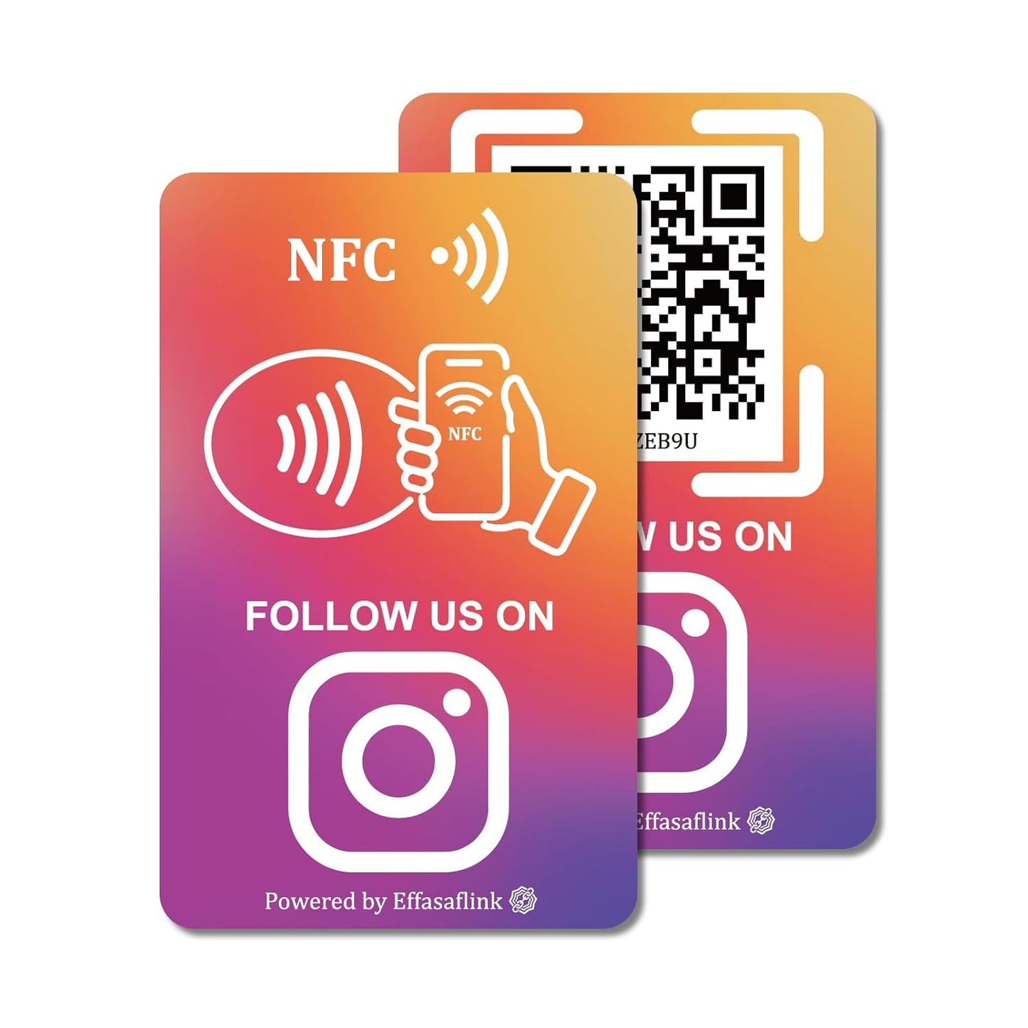 Smart Social Proof Card – NFC & QR Code – Wallet-Friendly, Review-Friendly