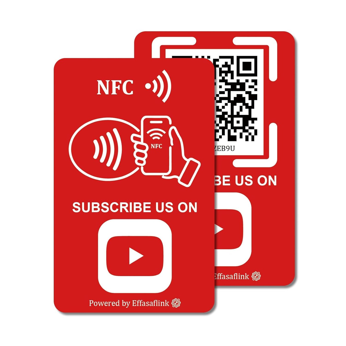 Smart Social Proof Card – NFC & QR Code – Wallet-Friendly, Review-Friendly