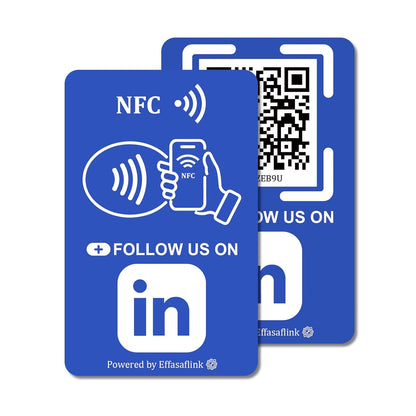 Smart Social Proof Card – NFC & QR Code – Wallet-Friendly, Review-Friendly