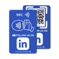 Smart Social Proof Card – NFC & QR Code – Wallet-Friendly, Review-Friendly