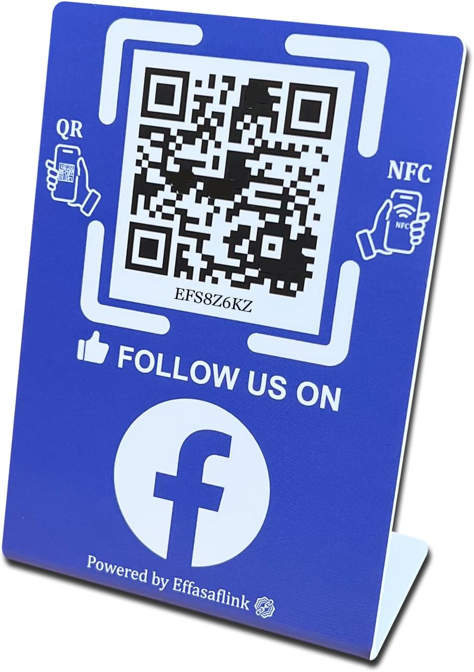 Smart Social Proof Stand – NFC & QR Code – Gain More Followers & Google Reviews