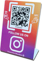 Smart Social Proof Stand – NFC & QR Code – Gain More Followers & Google Reviews