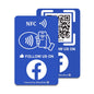 Smart Social Proof Card – NFC & QR Code – Wallet-Friendly, Review-Friendly
