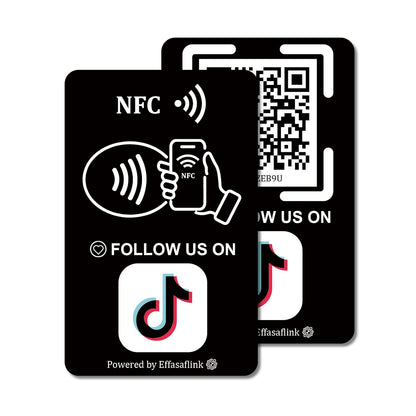 Smart Social Proof Card – NFC & QR Code – Wallet-Friendly, Review-Friendly