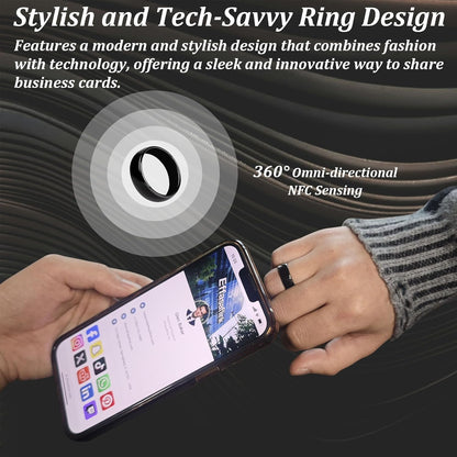 NFC Smart Ring – Digital Business Card – No Monthly Fee