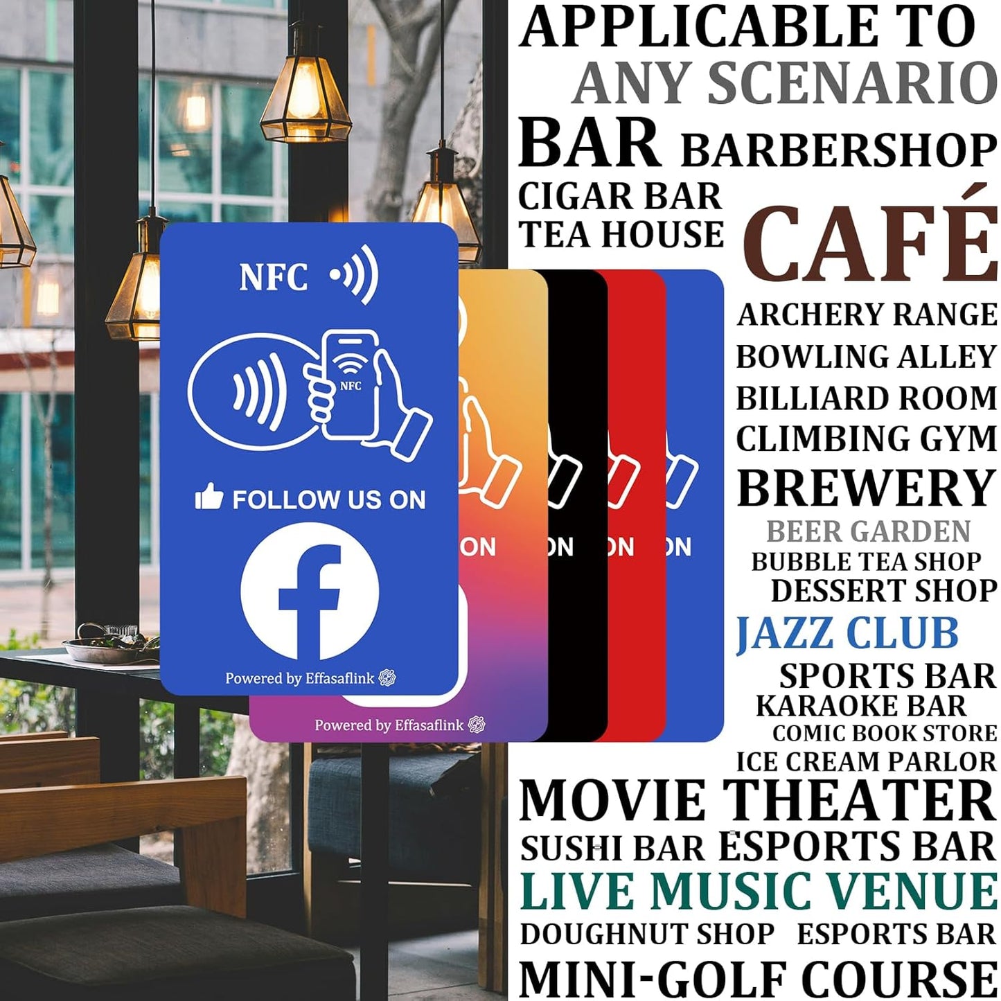 Smart Social Proof Card – NFC & QR Code – Wallet-Friendly, Review-Friendly