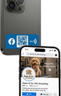 NFC Social Sticky Tag for Phone – Share Instagram/TikTok/Facebook